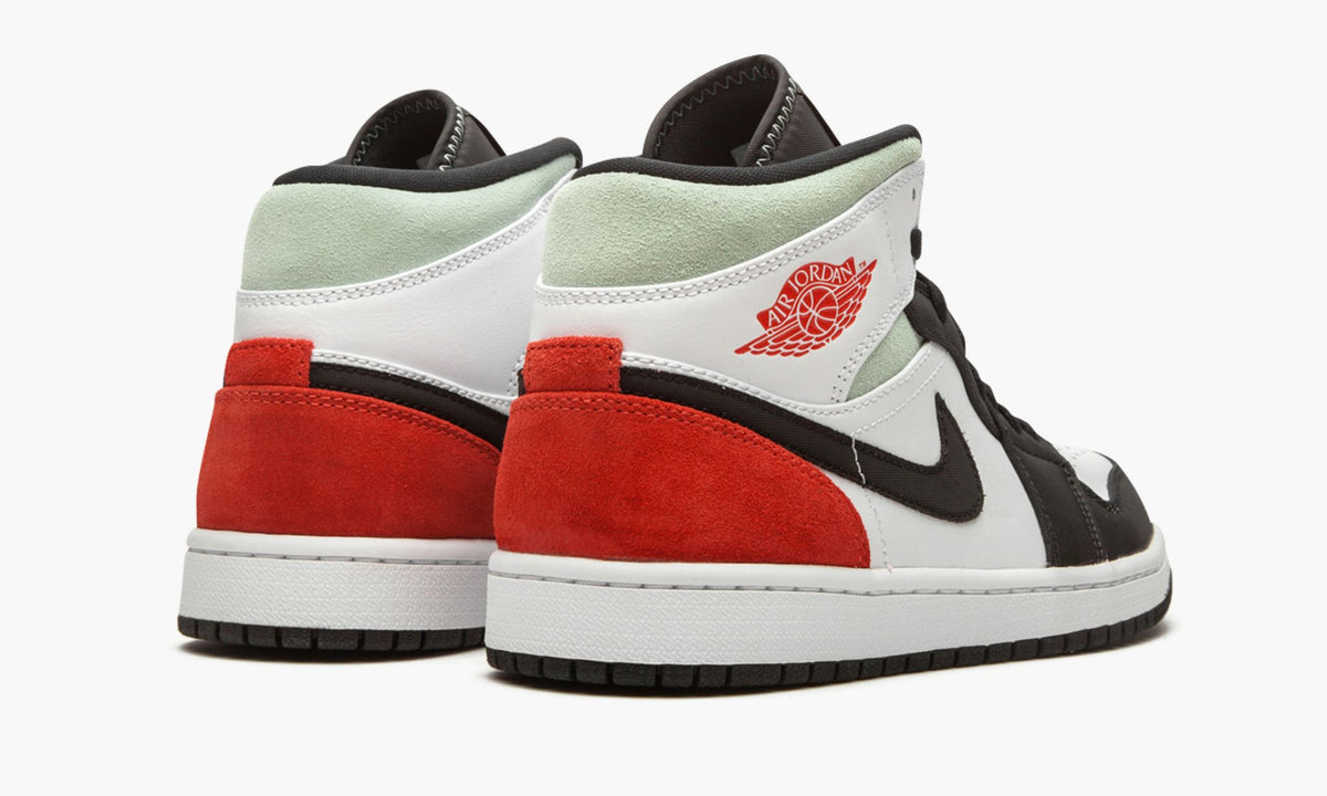 Jordan 1 Mid SE “Red Grey Black Toe”